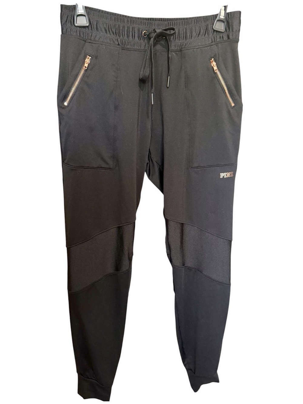 PINK Victoria’s Secret Ultimate Black Jogger Pants SZ Small